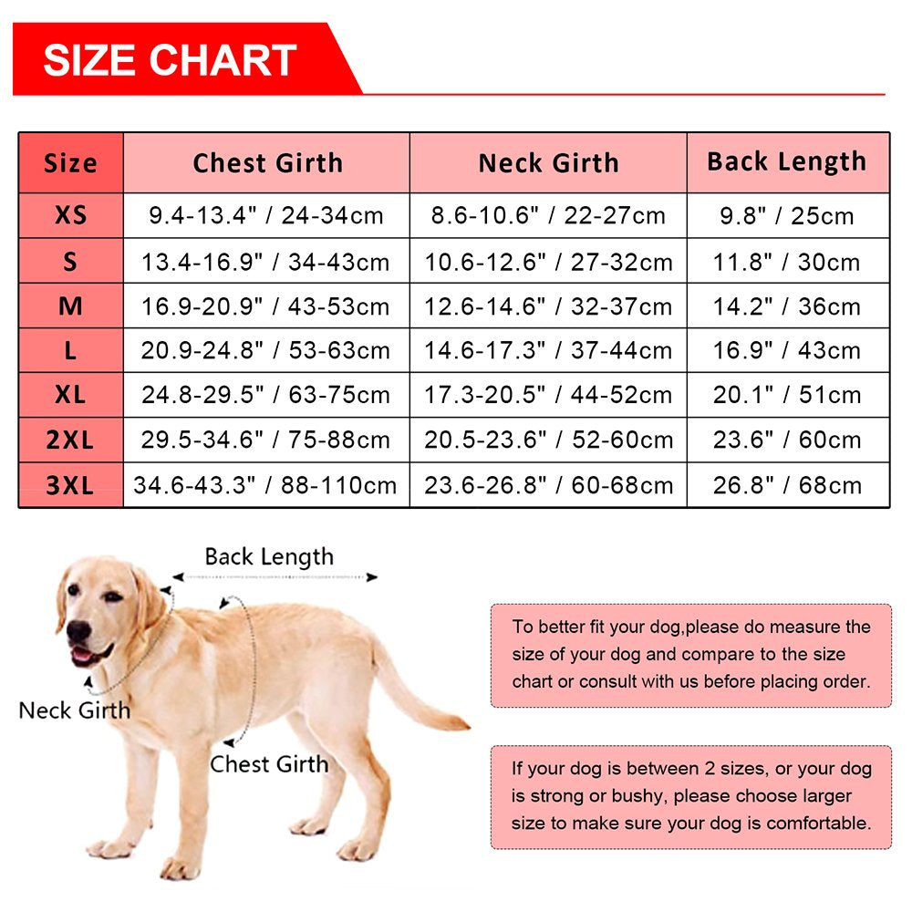 Kuoser Reversible Dog Winter Coat, Reflective Waterproof Dog Jacket, Cotton Lined Vest Windproof Outdoor for Small Medium and Large Dogs Animals & Pet Supplies > Pet Supplies > Dog Supplies > Dog Apparel Kuoser   