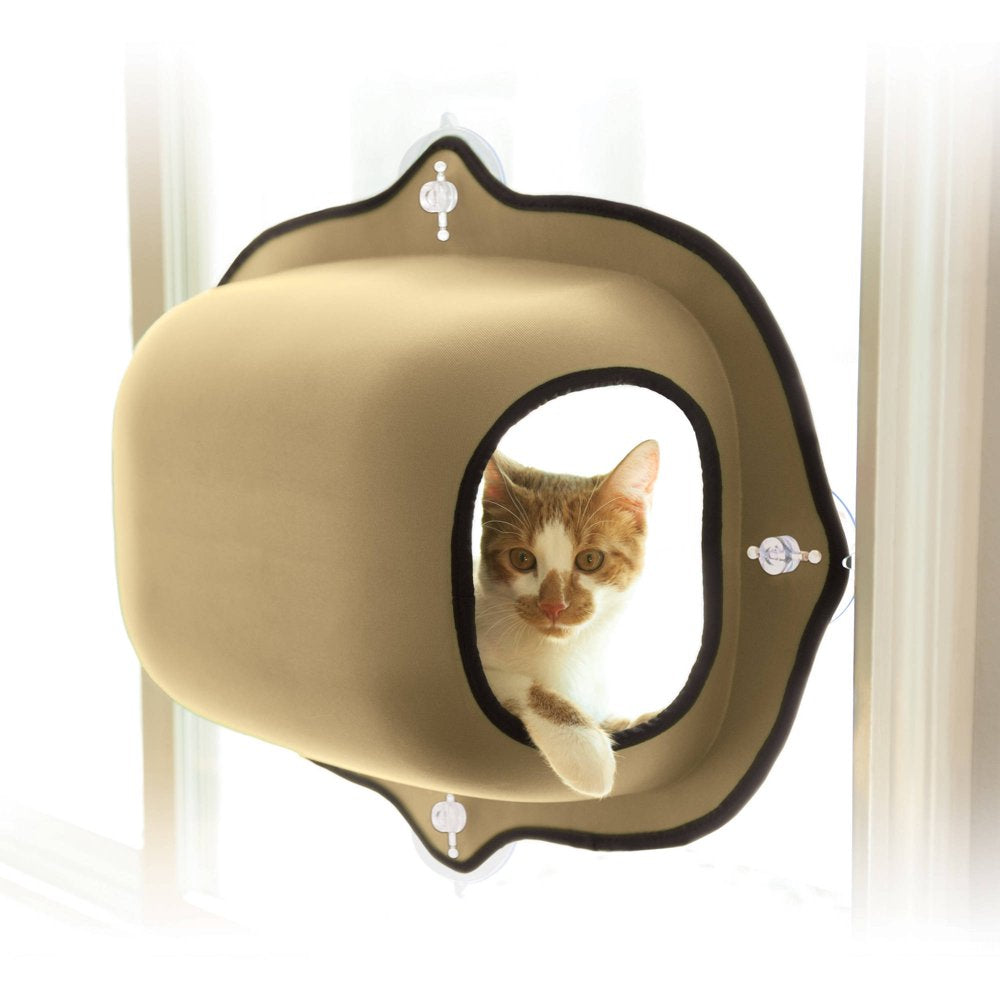 K&H Pet Products EZ Mount Window Cat Bed, Small, Brown, 27-In Animals & Pet Supplies > Pet Supplies > Cat Supplies > Cat Beds K&H Pet Products   