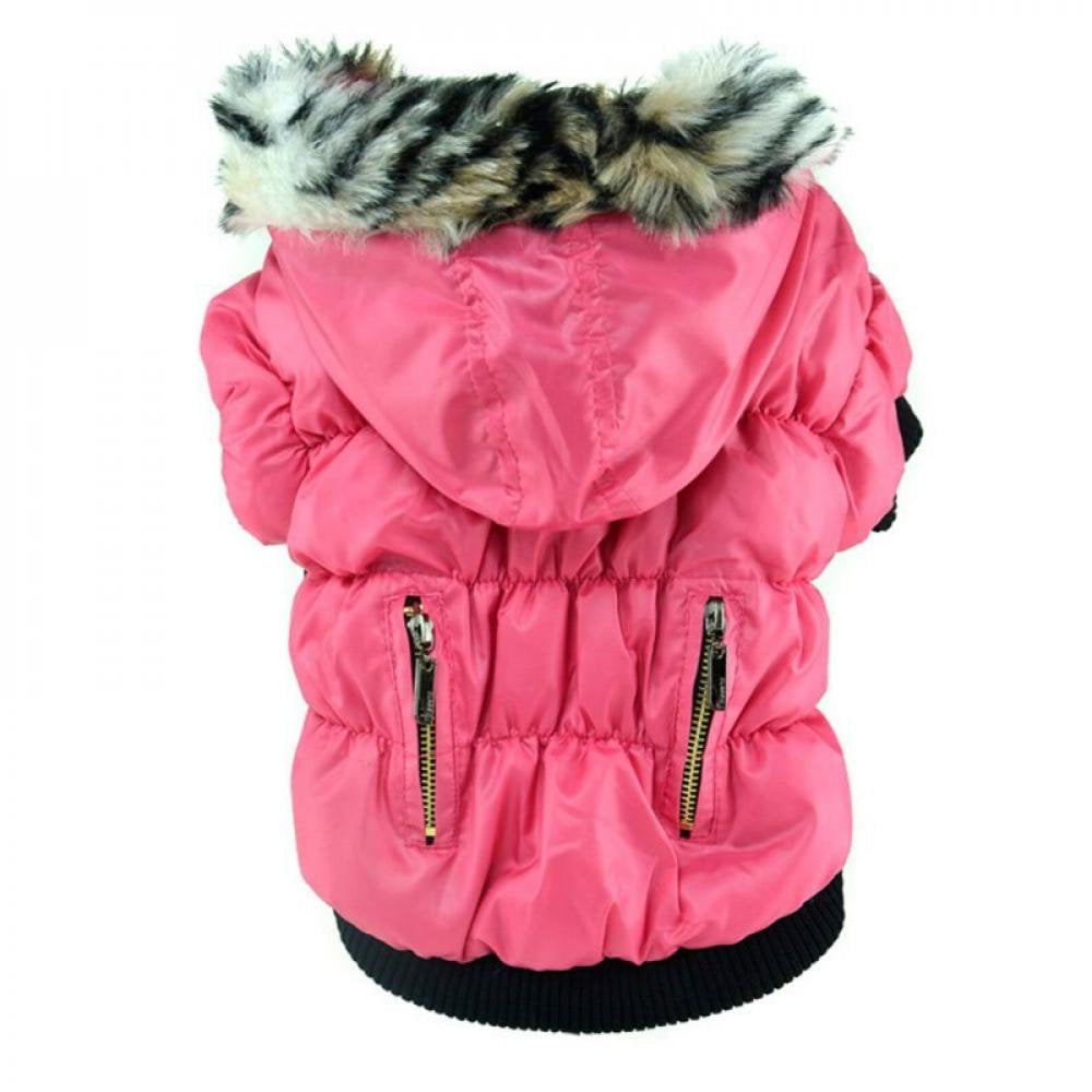 Big Sales!!Pets Doggy Puppy Warm Winter Coat Zipper Fold Hoodies Jackets Dog Costume Pet Cat Apparel Dog Clothes Animals & Pet Supplies > Pet Supplies > Cat Supplies > Cat Apparel wishlistbester   