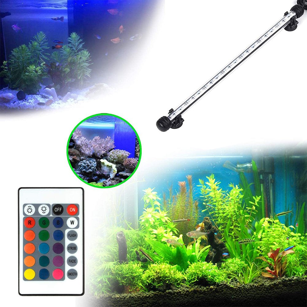 Submersible LED Aquarium Lights, Aquarium Lights with Timed Automatic On/Off, LED Strips for Fish Tanks, Animals & Pet Supplies > Pet Supplies > Fish Supplies > Aquarium Lighting Peralng   