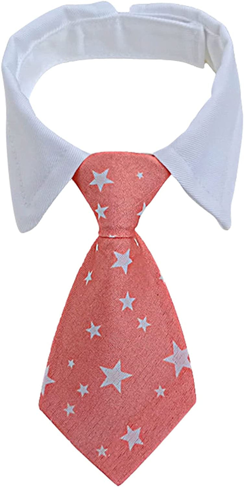 Honprad Puppy Cat Bow Tie Adjustable Dog Cat Bow Tie Pet Costume Necktie Collar Sized Dogs and Cat Tuxedo Costume Pet Decoration Animals & Pet Supplies > Pet Supplies > Dog Supplies > Dog Apparel HonpraD Pink Large 