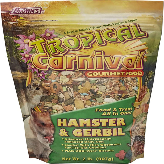 F.M. Browns Wildbird Tropical Carnival Hamster Food Animals & Pet Supplies > Pet Supplies > Small Animal Supplies > Small Animal Food Tropical   