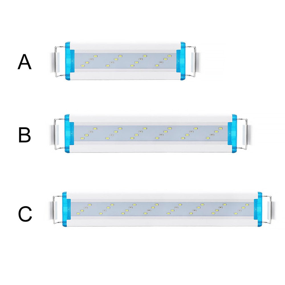 Aquarium Light Adjustable Support Aquatic Plant Lighting Aluminum Alloy Slim LED EU Plug Animals & Pet Supplies > Pet Supplies > Fish Supplies > Aquarium Lighting Rinhoo   