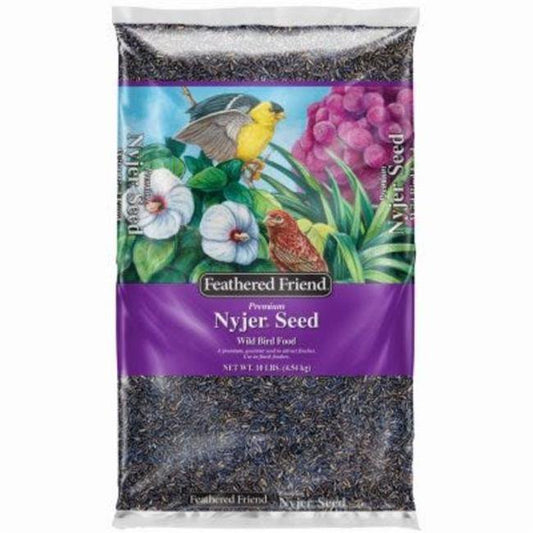 Global Harvest Foods 109683 10 Lbs Nyjer Seed Wild Bird Food&#44; Pack of 4 Animals & Pet Supplies > Pet Supplies > Bird Supplies > Bird Food Global Harvest Foods   