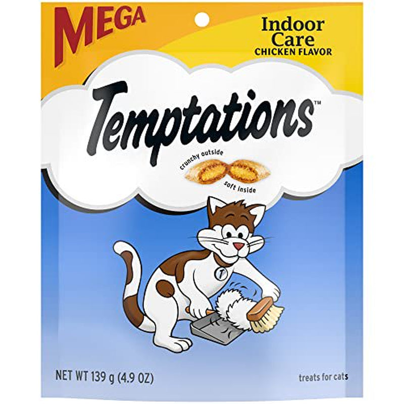 Temptations Hairball Control Chicken Flavor Cat Treats, 4.9 Oz. Animals & Pet Supplies > Pet Supplies > Cat Supplies > Cat Treats Temptations   