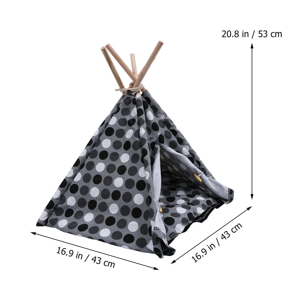 NUOLUX Portable Pet Cat Indoor Tent Puppy Dog Tent Sleeping House Pet Bed Accessory Animals & Pet Supplies > Pet Supplies > Dog Supplies > Dog Houses NUOLUX   