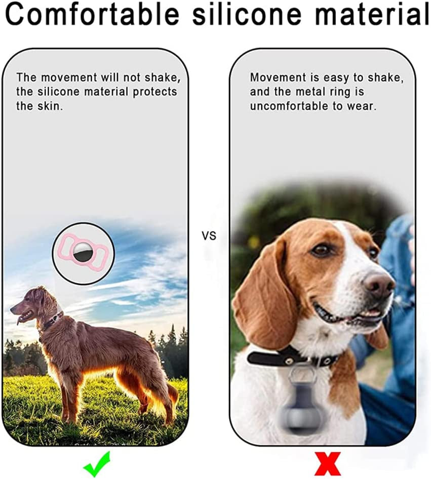 Airtag Chien Chat Col Support pour Apple Air Tag - Protection Anti Anima 