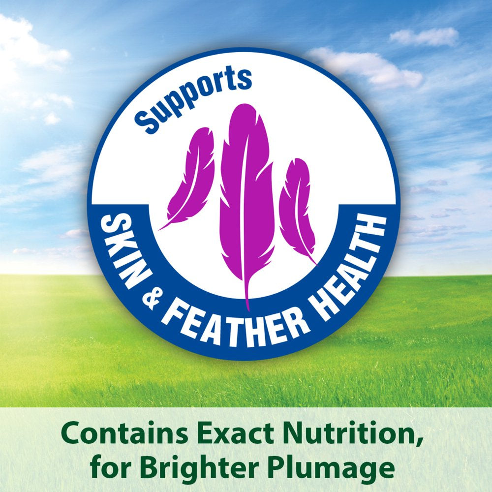 Kaytee Forti-Diet Pro Health Parakeet Pet Bird Food, 25 Lb