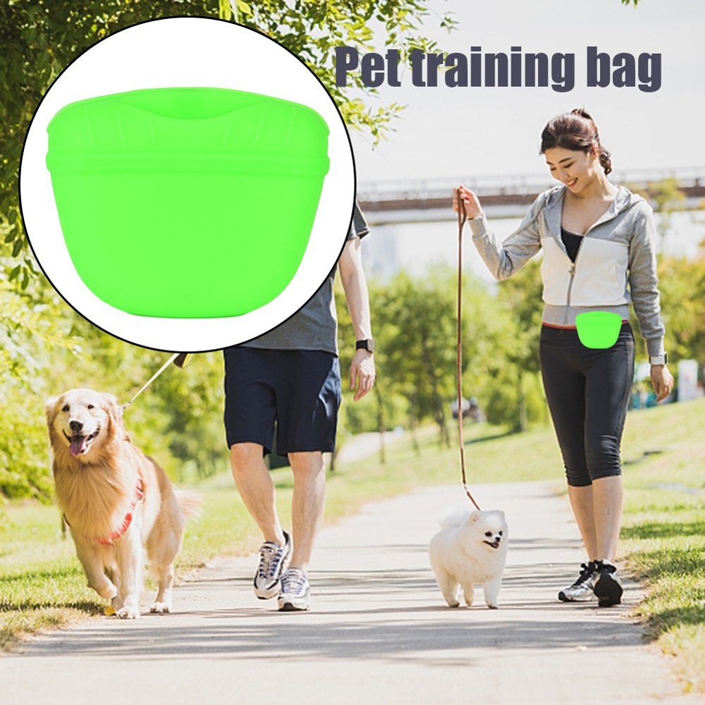 Portable Pet Dog Training Waist Bag Treat Snack Obedience Agility Outdoor Pouch