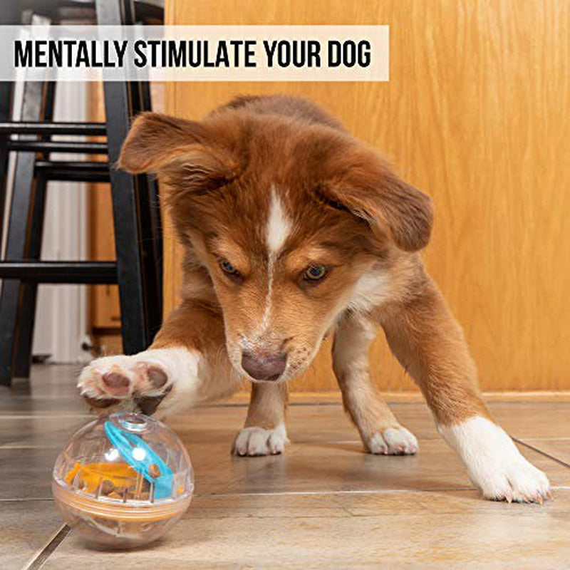 Ourpets Pet Zone Interactive IQ Treat Ball Dog Toy, 3" Animals & Pet Supplies > Pet Supplies > Dog Supplies > Dog Toys Pet Zone   