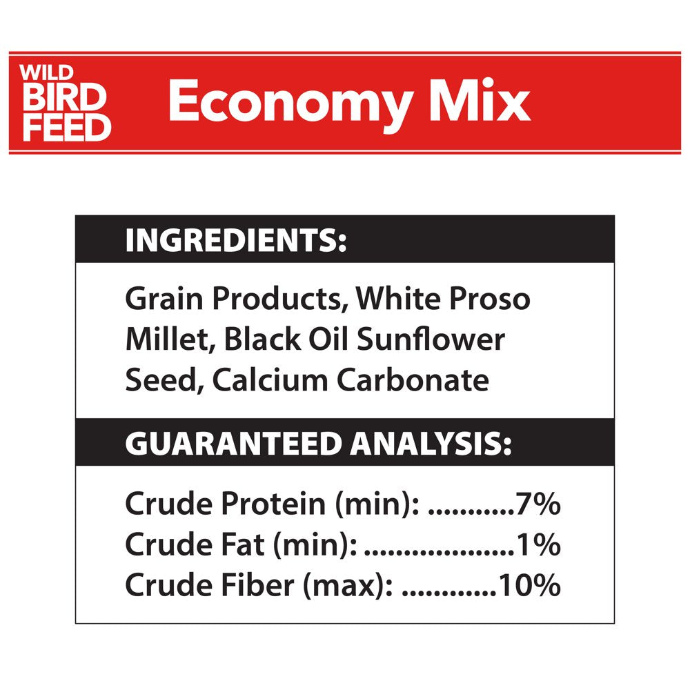 Economy Mix Wild Bird Feed, Bird Food, New, 10 Lb. Bag Animals & Pet Supplies > Pet Supplies > Bird Supplies > Bird Food Global Harvest Foods Ltd.   