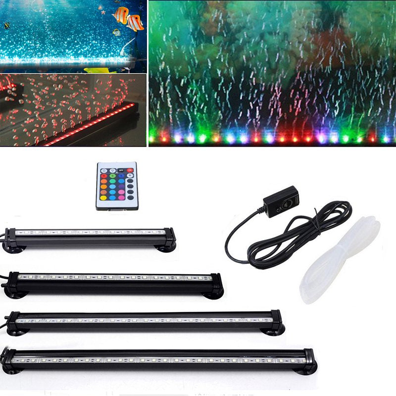 Gonex Waterproof Aquarium Colorful 5050 LED Light 24-Button Remote Control Underwater Submersible Light Bar Animals & Pet Supplies > Pet Supplies > Fish Supplies > Aquarium Lighting Gonex   