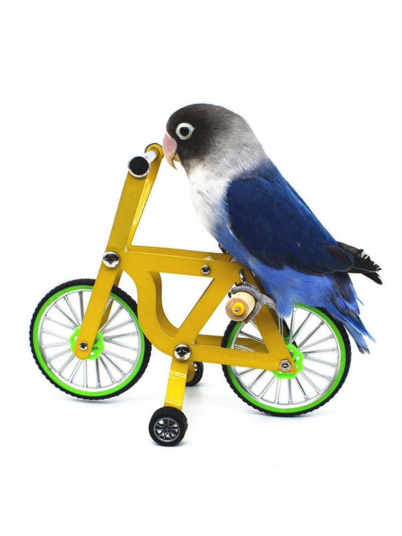 Parrot Bicycle Toy Bird Training Intellectual Toys Supplies Animals & Pet Supplies > Pet Supplies > Bird Supplies > Bird Toys Lacyie   