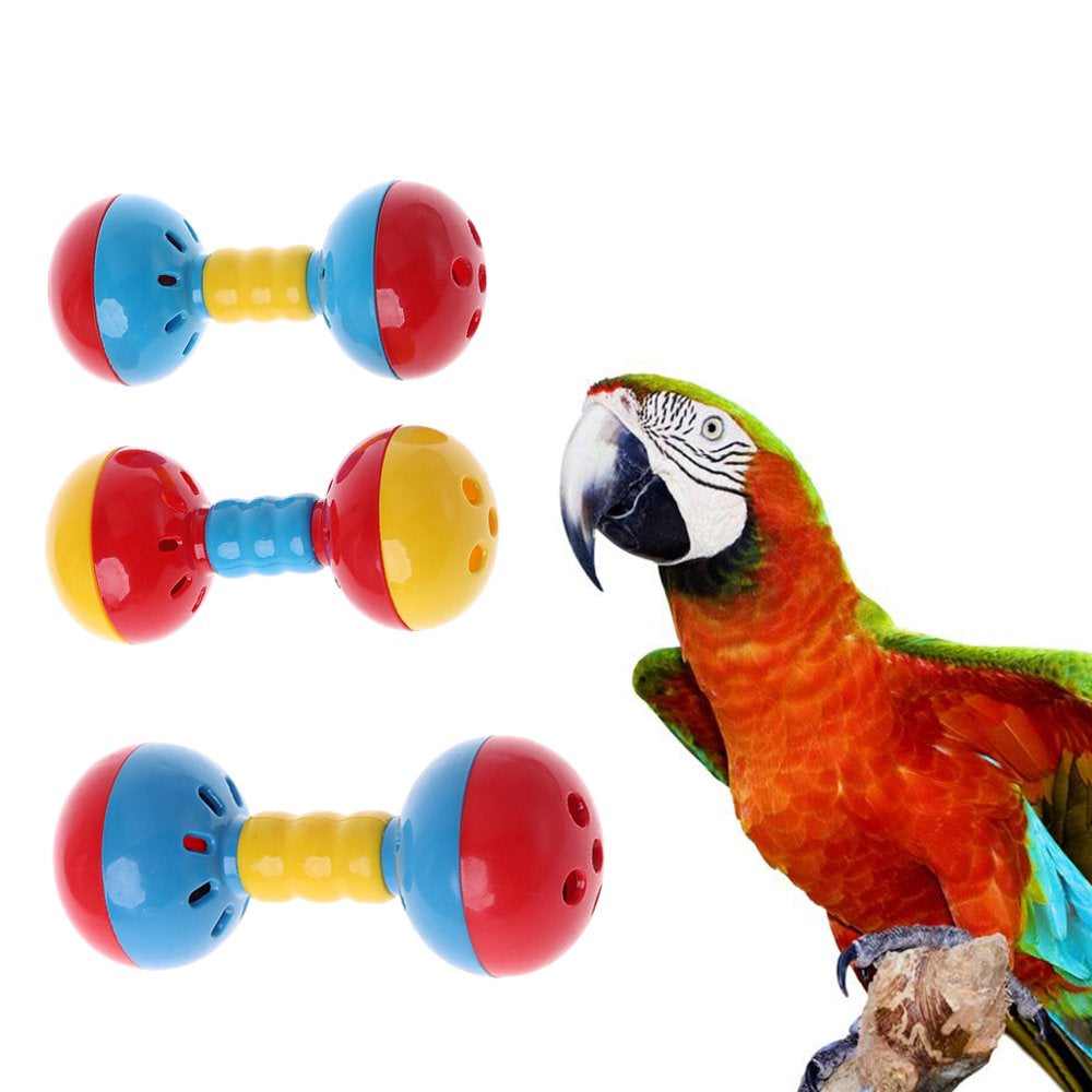 Parrot Rattle Bells Toys Birds Chewing Cage Parakeet Bite Play Accessories Animals & Pet Supplies > Pet Supplies > Bird Supplies > Bird Cage Accessories STAGA   