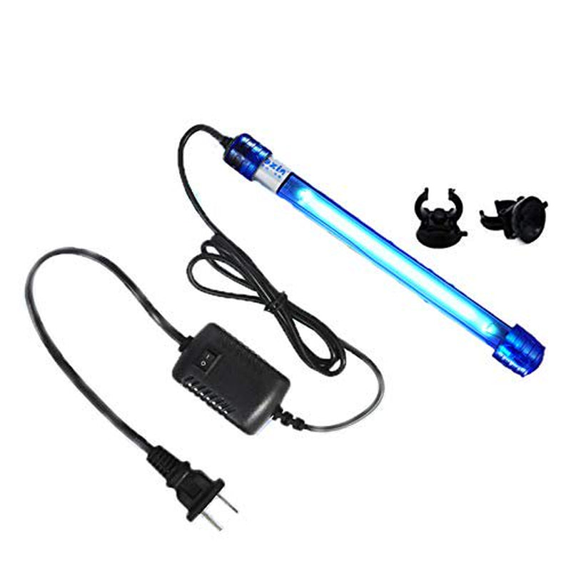 Aquarium Underwater RGB LED Light Air Bubble Stone Fish Tank Submersible Lamp Animals & Pet Supplies > Pet Supplies > Fish Supplies > Aquarium Filters Roliyen Gray L 