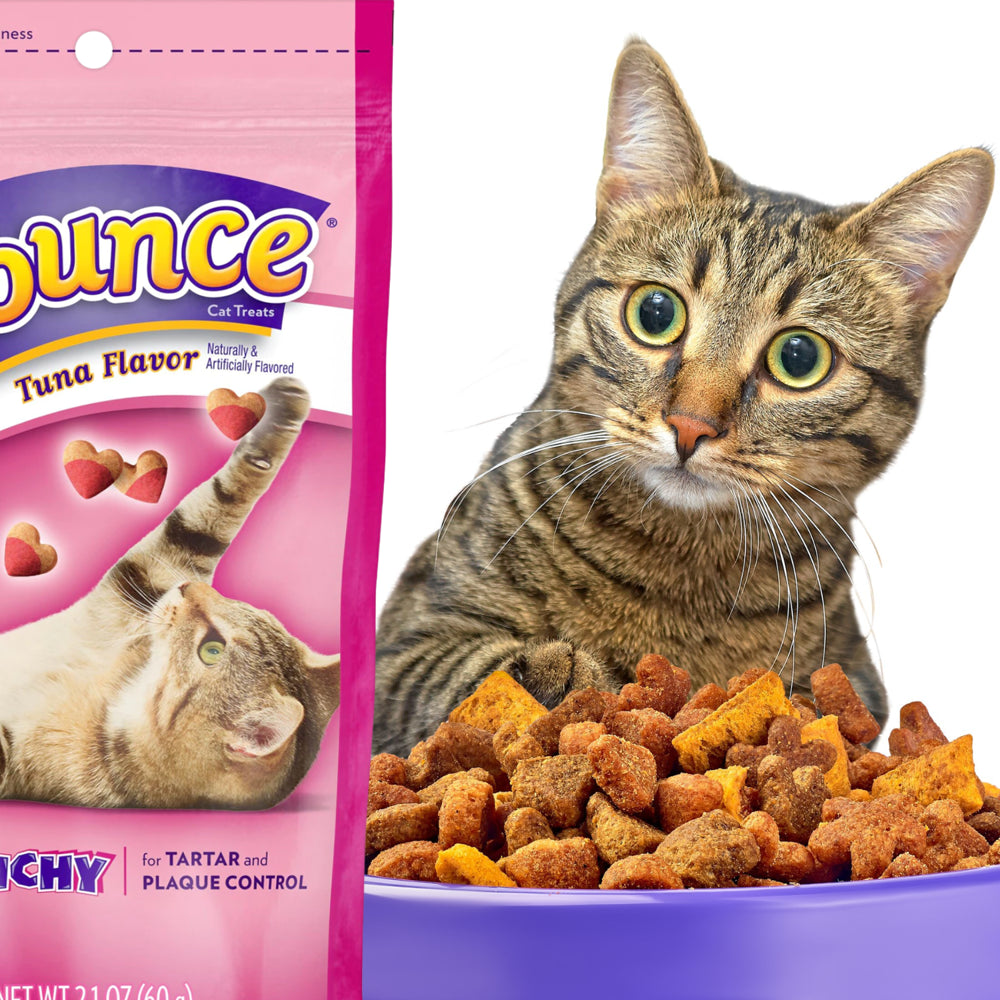 Pounce Crunchy Tuna Flavored Cat Treats for Tartar and Plaque Control - 2 Pack Animals & Pet Supplies > Pet Supplies > Cat Supplies > Cat Treats EBKK   