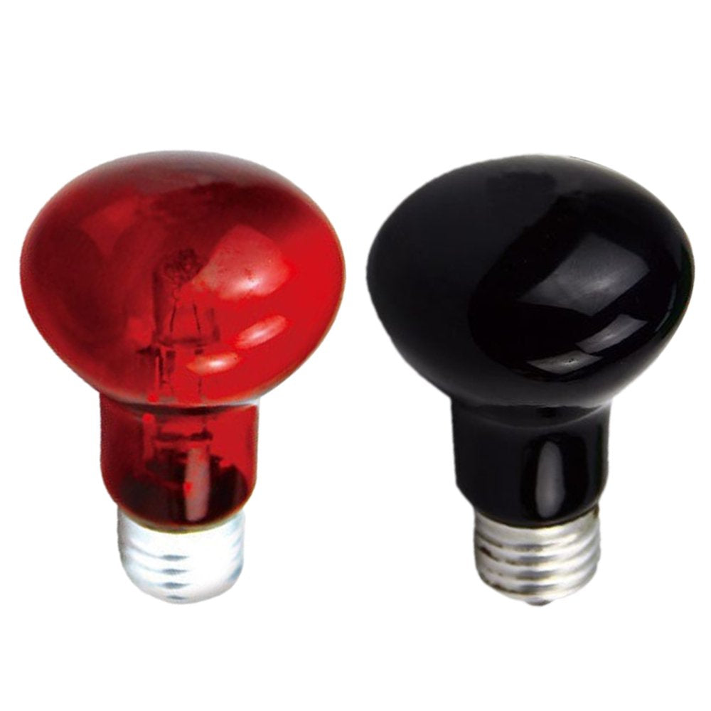 Reptile Habitat Lighting Bulb Natural Nightlight Heating Bulb for Reptiles and Amphibian Use Red Light 28W Animals & Pet Supplies > Pet Supplies > Reptile & Amphibian Supplies > Reptile & Amphibian Food DOVIS   