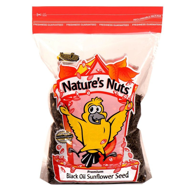 Natures Nuts Assorted Species Black Oil Sunflower Seed Wild Bird Food 10 Lb Animals & Pet Supplies > Pet Supplies > Bird Supplies > Bird Food Chuckanut Products Inc   