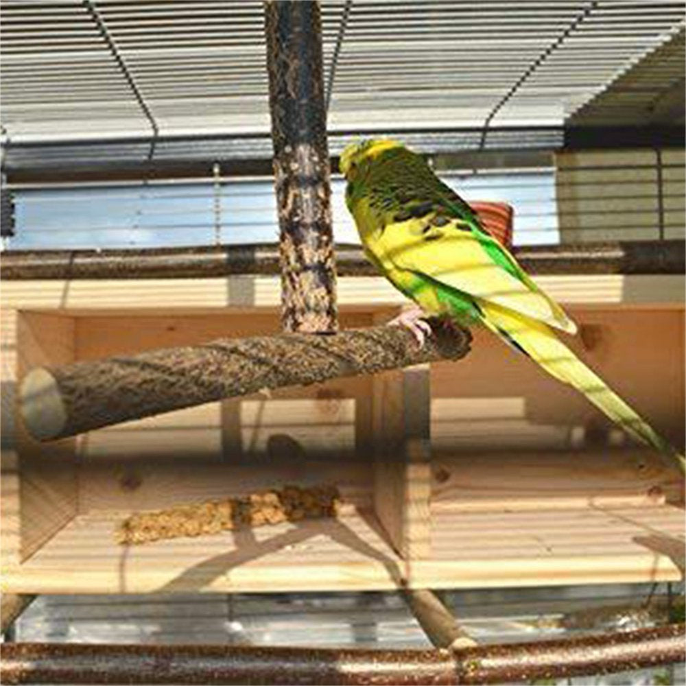 Visland T Bird Perch Stand,Wooden T Shape Bird Stands,Bird Play Stand, Portable Training Parrot Playstand,Bird Cage Toys for Cockatiels Parakeet Finch Lovebirds for Small Medium Bird by by World Animals & Pet Supplies > Pet Supplies > Bird Supplies > Bird Toys Visland   