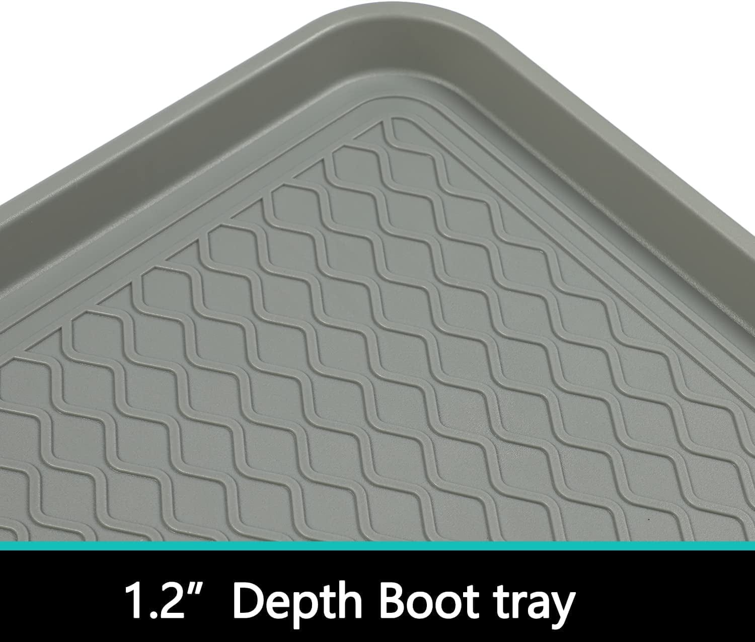 NEW Boot Tray Durable Mat Muddy Shoes All Purpose Plastic Indoor Drip  Utility
