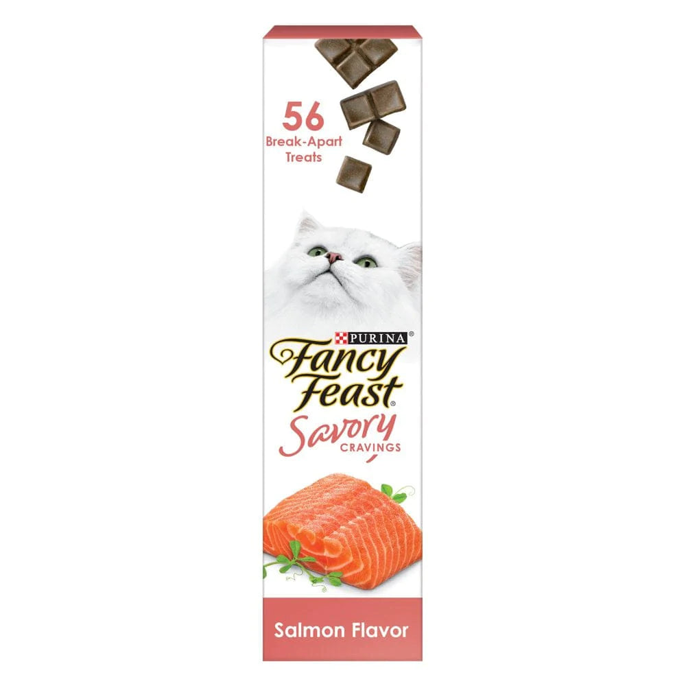 Fancy Feast Limited Ingredient Cat Treats, Savory Cravings Salmon Flavor, 1 Oz. Box Animals & Pet Supplies > Pet Supplies > Cat Supplies > Cat Treats Nestlé Purina PetCare Company 1 oz. 1 