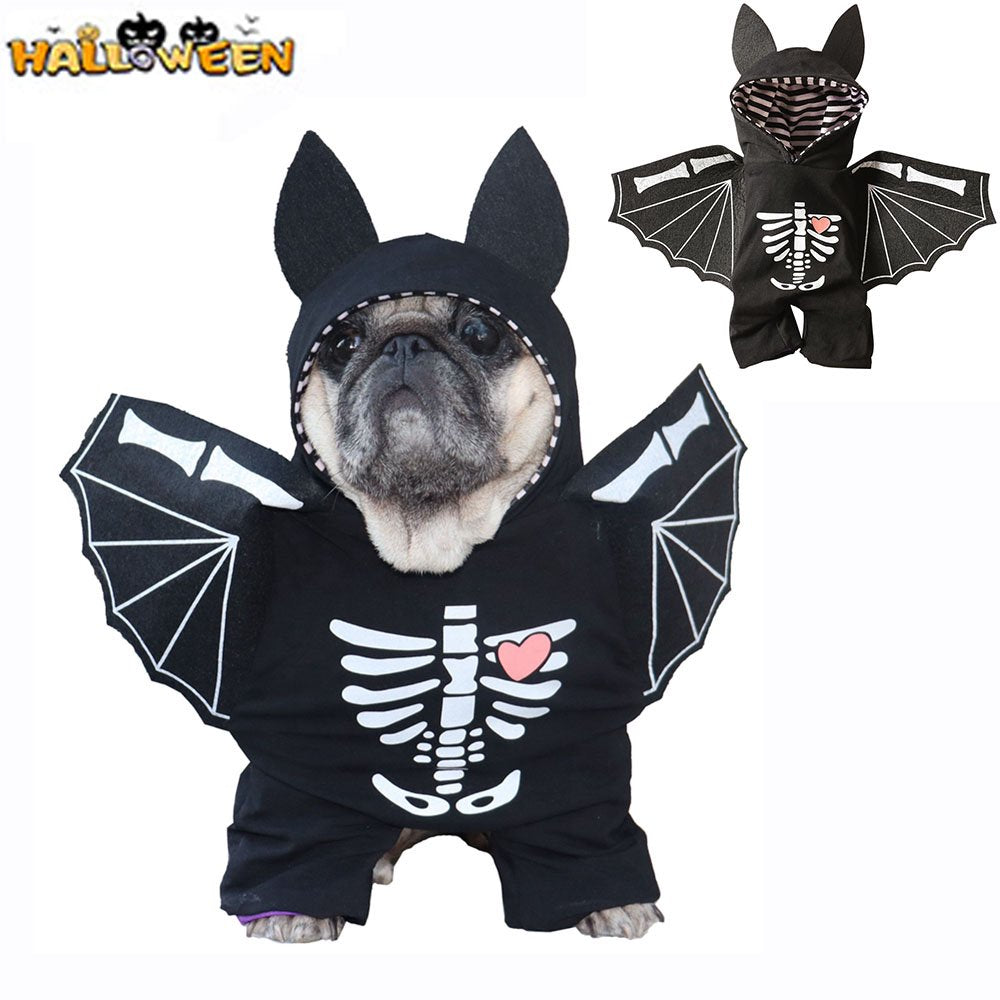 Pet Dog Costume Halloween Bat Wings Pet Costumes Pet Apparel for Small Dogs and Cats, Cosplay Bat Costume Animals & Pet Supplies > Pet Supplies > Cat Supplies > Cat Apparel Orchip L  