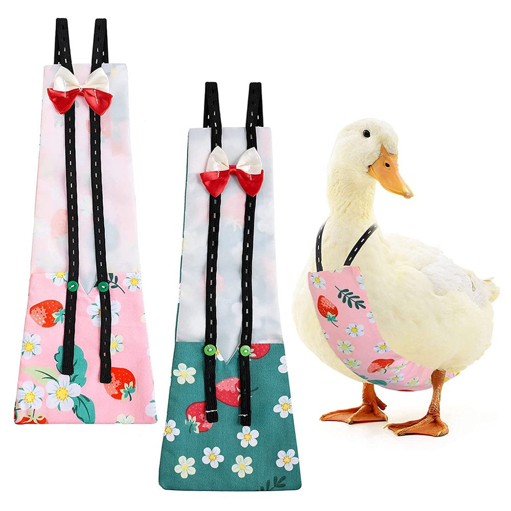 HGYCPP Adjustable Duck Diapers Reusable Chicken-Nappy Pet Pee Pads Poultry Clothes Animals & Pet Supplies > Pet Supplies > Dog Supplies > Dog Diaper Pads & Liners HGYCPP   