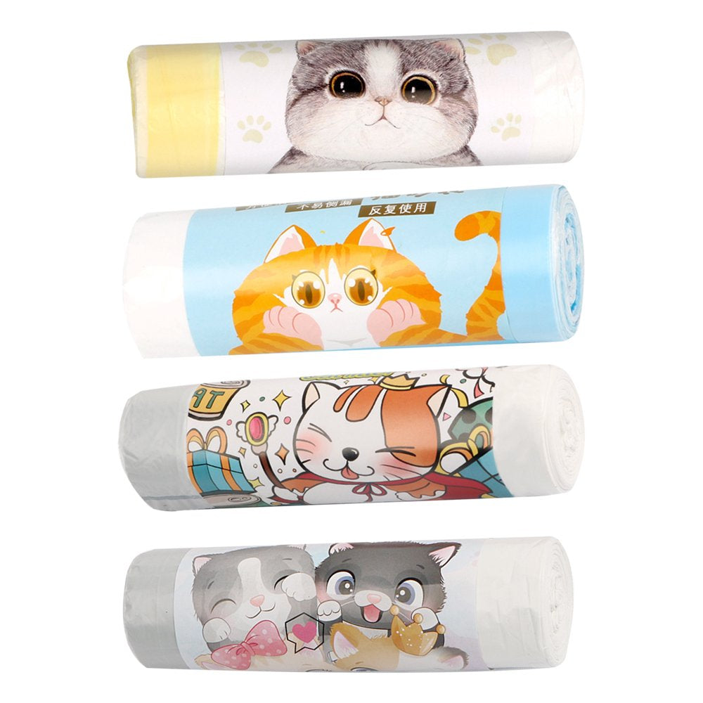 For Cat Litter Box Liners Durable Drawstring Kitten Waste Litter Bags Kitty Litter Pan Bags Easy to Clean Multiple Sizes Animals & Pet Supplies > Pet Supplies > Cat Supplies > Cat Litter Box Liners POPSILY   