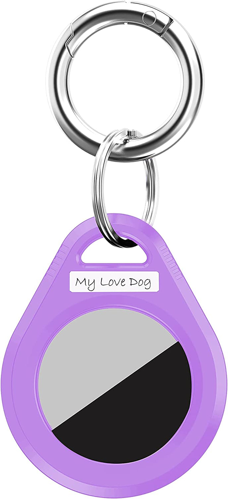 Airtag Case(4 Pack)+Keychain for Apple Airtag Multicolor, Airtags ，Key Ring Accessories with Keychain Holder Cover, Design for Dog Pet Collar Holder Amasing Electronics > GPS Accessories > GPS Cases amasing   