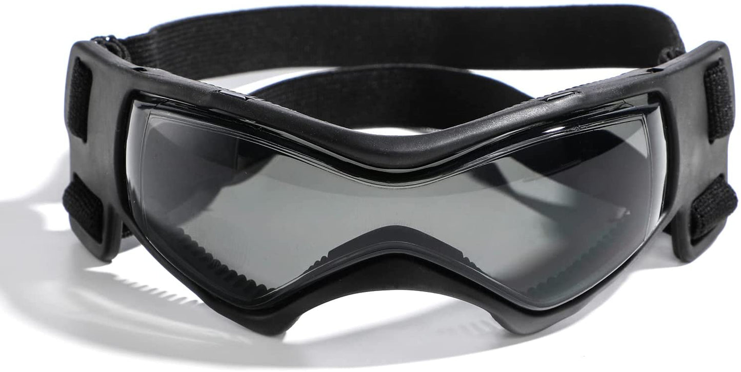 NVTED Dog Sunglasses Dog Goggles, Comfortable Soft Easy Wear Adjustable UV Protection Puppy Sunglasses for Small to Medium Dog (Black) Animals & Pet Supplies > Pet Supplies > Dog Supplies > Dog Apparel NVTED Black  