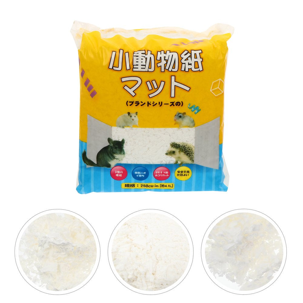 Frcolor Hamster Bedding Cage Bedding Small Wood Animal Odor Pet Litter Chips Filling Shavings Sawdust Substrate Rat Cage Rabbit Animals & Pet Supplies > Pet Supplies > Small Animal Supplies > Small Animal Bedding FRCOLOR   