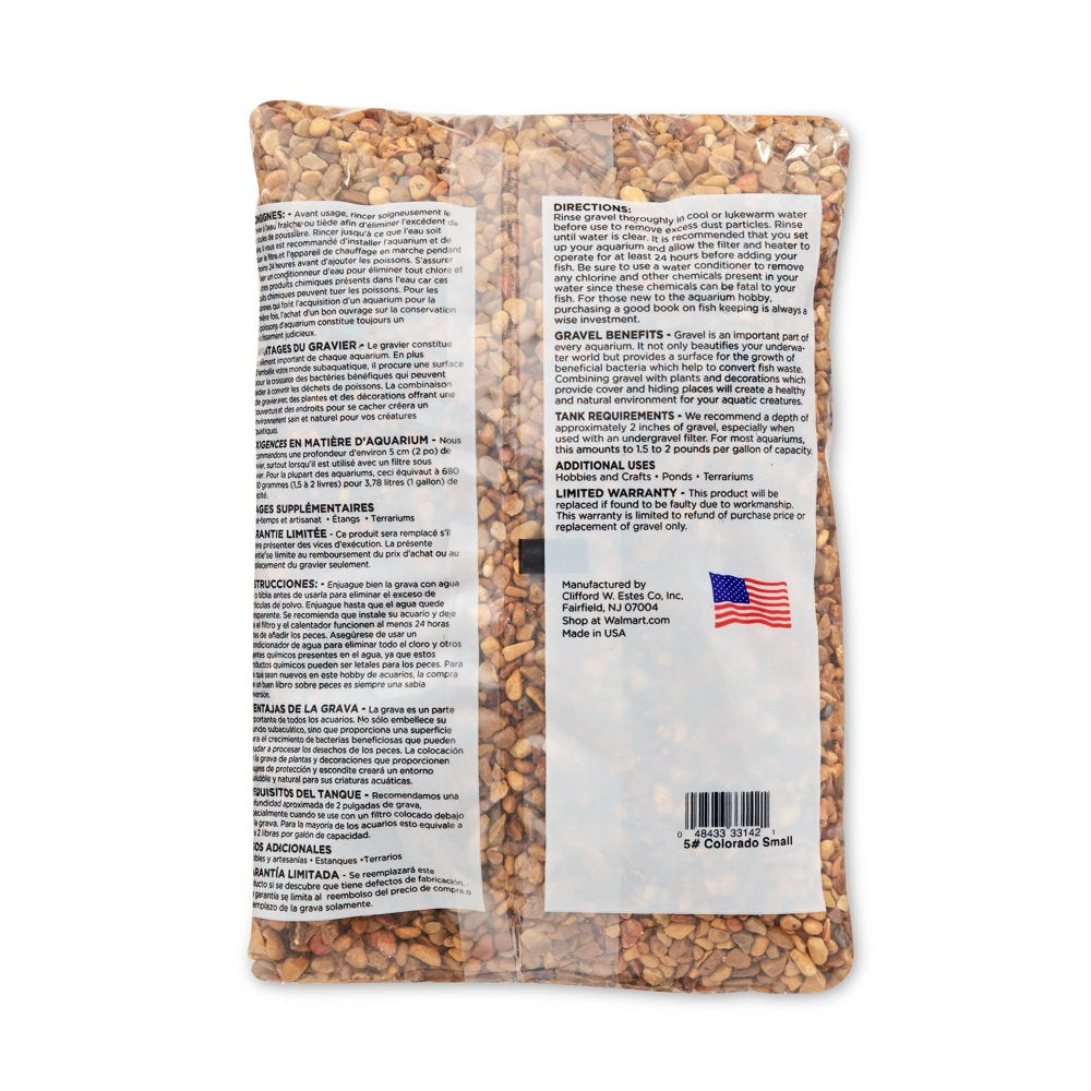 Aqua Culture Aquarium Gravel, Neutral, 5 Lb Animals & Pet Supplies > Pet Supplies > Fish Supplies > Aquarium Decor Wal-Mart Stores, Inc.   