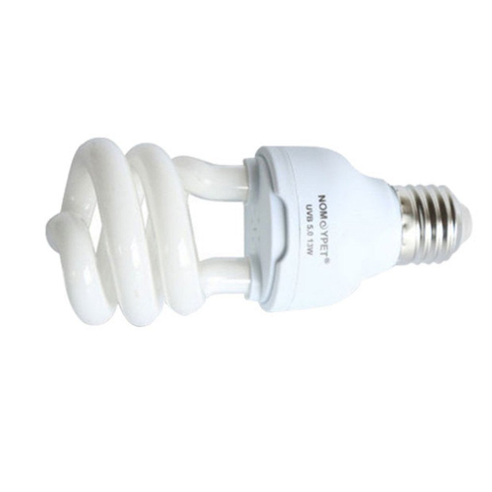 Heat Emitter Ultraviolet Light Bulb E27 5.0 10.0 UVB 13W Pet Reptile Light Glow Lamp Daylight Bulb for Tortoise Fish Amphibians 5.00 Animals & Pet Supplies > Pet Supplies > Reptile & Amphibian Supplies > Reptile & Amphibian Habitat Heating & Lighting XBH2441DD0042A 10.00  