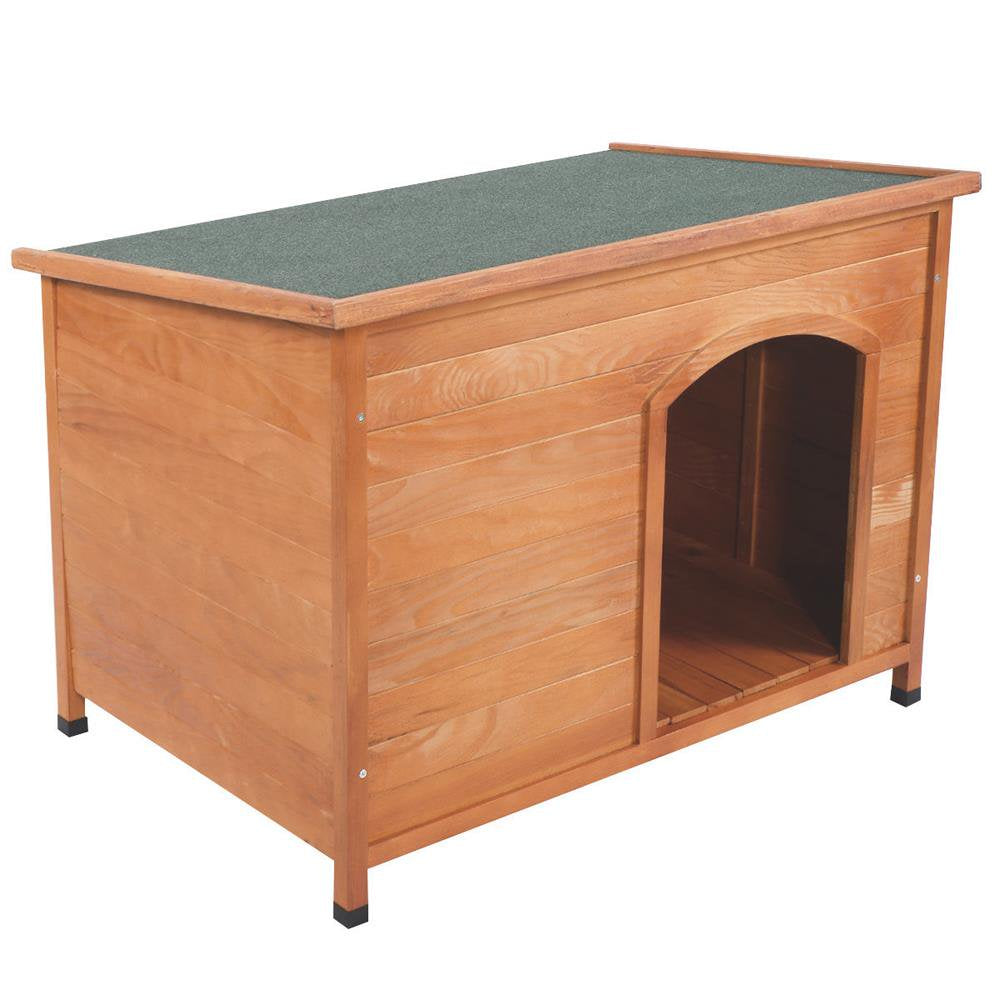 Ktaxon Wooden Dog House Large Dog Kennel Weather Resistant for Indoor & Outdoor Use 45" X 31" X 31" Animals & Pet Supplies > Pet Supplies > Dog Supplies > Dog Houses KOL PET   