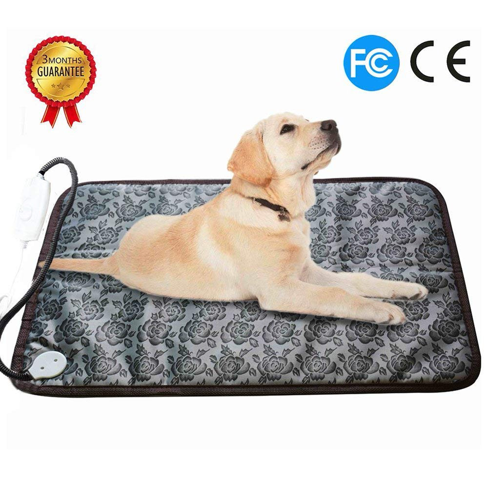 Dog Cat Electric Bed Mat Pet Heating Pad Large Indoor Outdoor Waterproof US PLUG Animals & Pet Supplies > Pet Supplies > Cat Supplies > Cat Beds Actoyo   