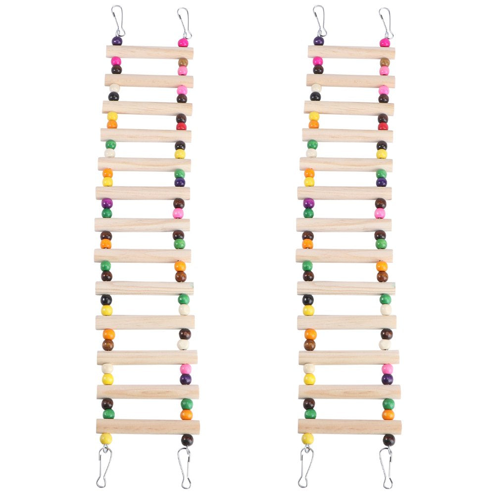 Frcolor Bird Toys Parrot Large Toys Ladder Birds Cages Parrots Parrots Conures Hanging Perch Foraging African Grey Parakeets Animals & Pet Supplies > Pet Supplies > Bird Supplies > Bird Ladders & Perches FRCOLOR   