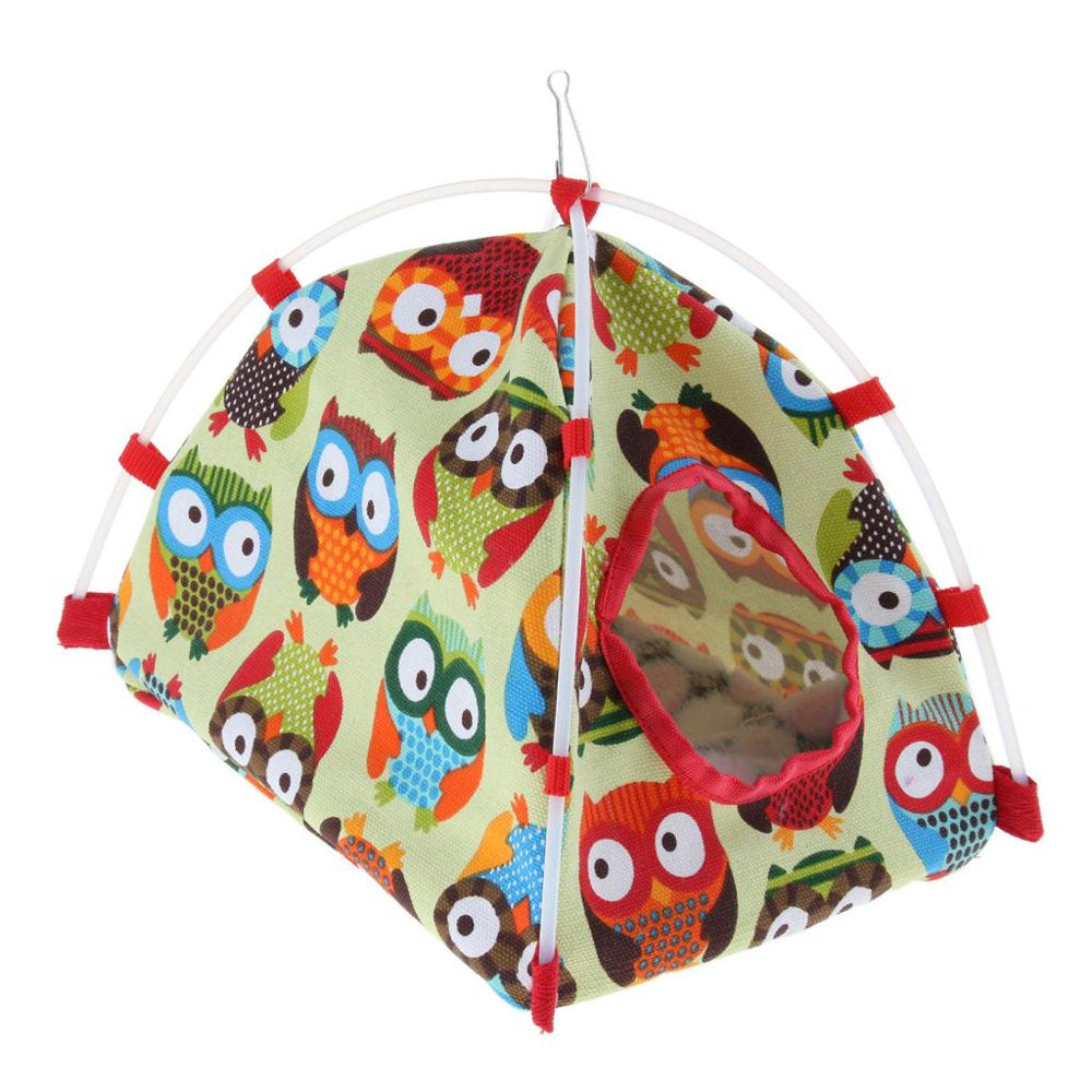 Bed, Parrot Habitat Cave Hanging Tent, Cage Decoration for Small Animals - L L Animals & Pet Supplies > Pet Supplies > Small Animal Supplies > Small Animal Habitats & Cages perfeclan   