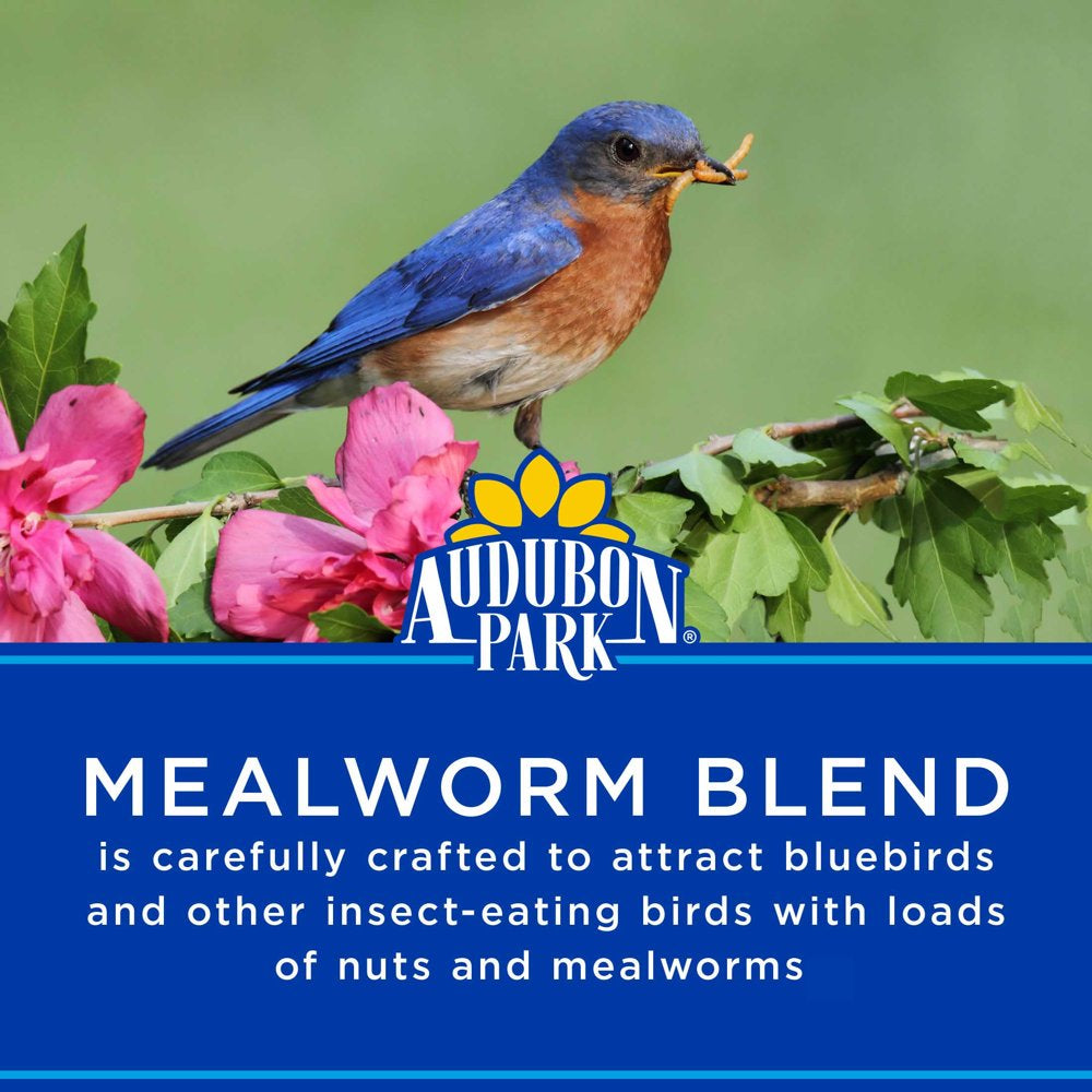 Audubon Park Mealworm Blend Wild Bird Food, New, 5 Lb. Bag Animals & Pet Supplies > Pet Supplies > Bird Supplies > Bird Food Global Harvest Foods Ltd.   