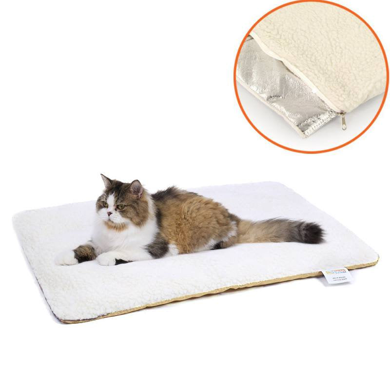 Pet Dogs Self Heating Mats, Pet Winter Warm Supplies Heating Pad Cat Dogs Durable Waterproof Electric Warming Mat, Self Warming Cat Pet Bed Heating Pad Animals & Pet Supplies > Pet Supplies > Cat Supplies > Cat Beds LINKABC   