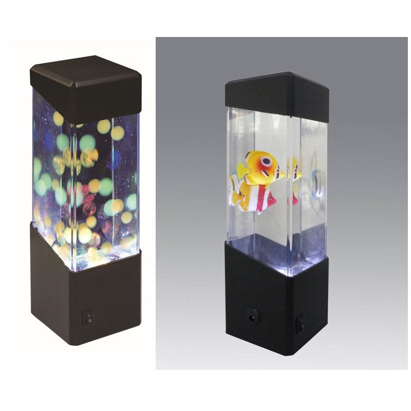 Jellyfish Lava Lamp, Jelly Fish Lamp Electric Aquarium Tank Mood Night Light with Color-Changing, Home Office Bedroom Desktop Decoration Gift Animals & Pet Supplies > Pet Supplies > Fish Supplies > Aquarium Lighting MUTOCAR   