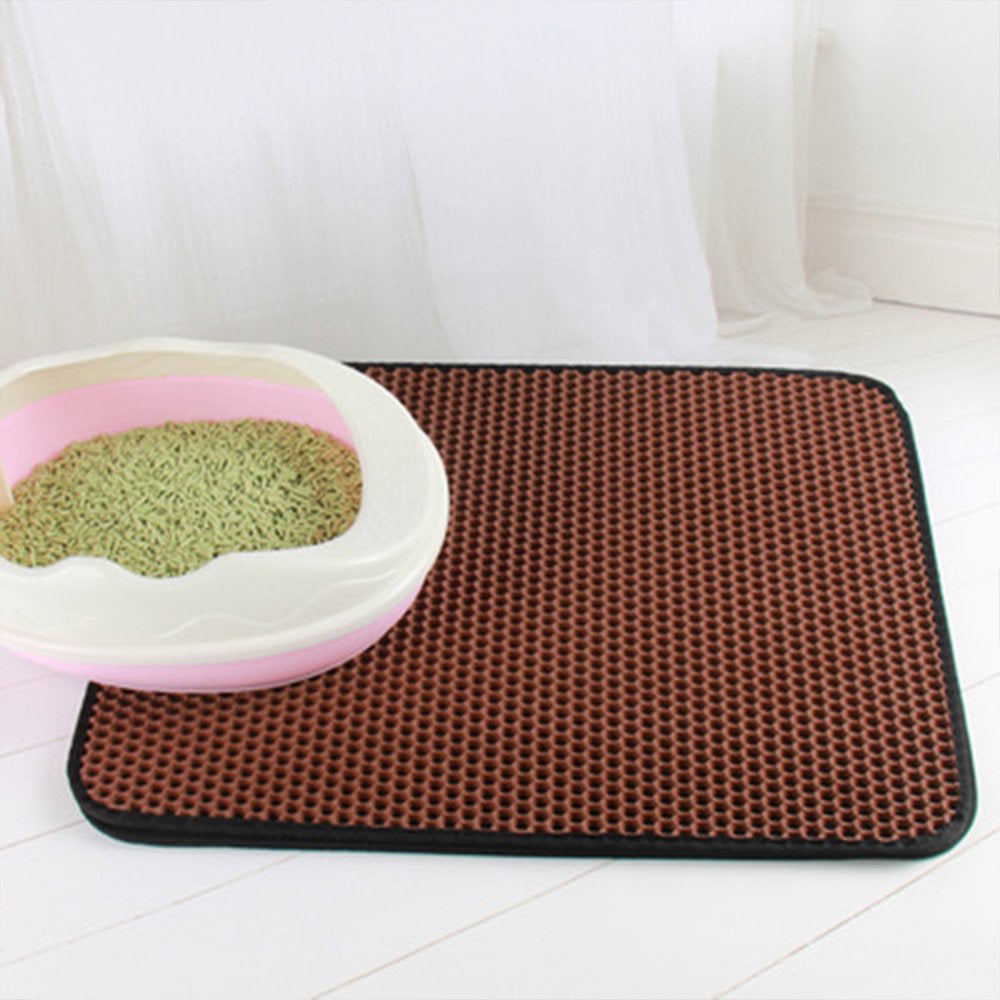 Cat Litter Trapper Litter Mat, Cat Mat, Litter Box Mat Water Proof Layer and Puppy Pad Option. Animals & Pet Supplies > Pet Supplies > Cat Supplies > Cat Litter Box Mats Miruku   