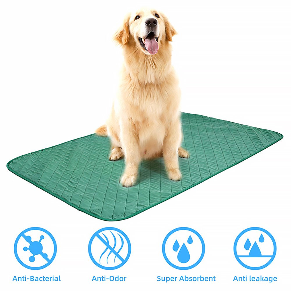 Pet Mat Puppy Pad Dog Training Pee Diaper Toilet Nappies Hygiene Diapers Doggie Sanitary Liner Bed Whelping Blanket Cat Animals & Pet Supplies > Pet Supplies > Dog Supplies > Dog Diaper Pads & Liners HOMEMAXS   