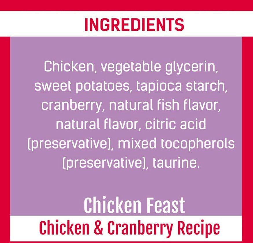 Get Naked Cat Health Biteables Soft Cat Treats Chicken Feast Flavor Animals & Pet Supplies > Pet Supplies > Cat Supplies > Cat Treats Get Naked   