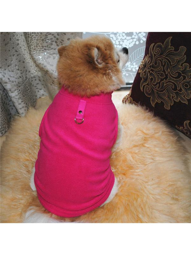 Pet Dog Warm Coat Sweater Puppy Fleece Jacket Outwear Apparel Animals & Pet Supplies > Pet Supplies > Dog Supplies > Dog Apparel Catlerio   
