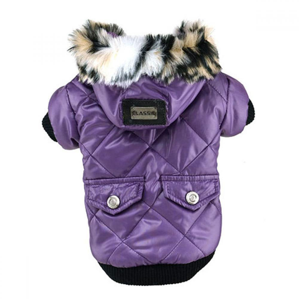 Pet Hooded Coat Puppy Dog Cat Chihuahua Winter Hoodie Jacket Jumpsuit Apparel Animals & Pet Supplies > Pet Supplies > Dog Supplies > Dog Apparel Catlerio   