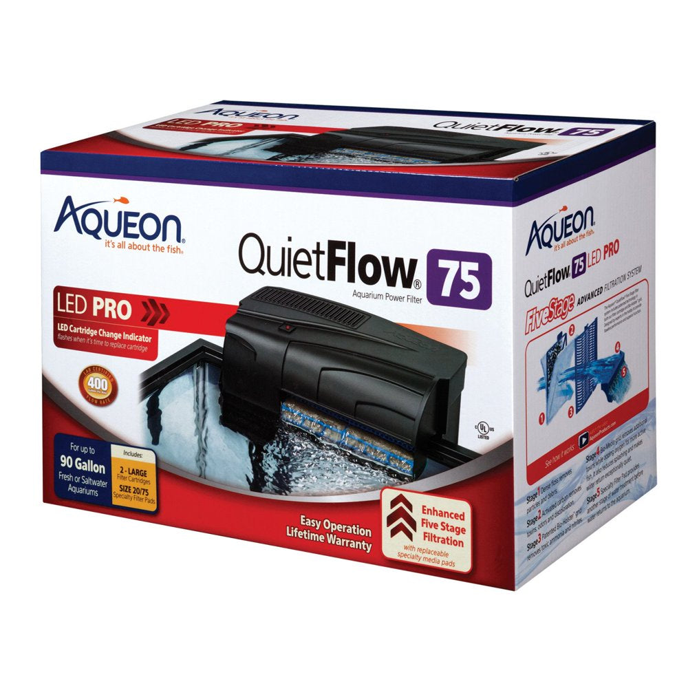 Aqueon Quietflow 55/75 Aquarium Power Filter Animals & Pet Supplies > Pet Supplies > Fish Supplies > Aquarium Filters Generic   