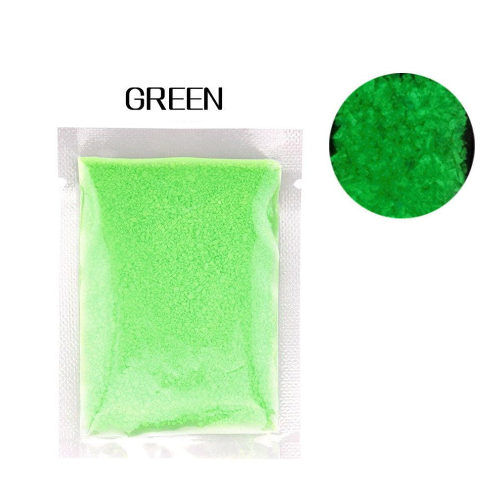 Aeoxa Clearance Home Decor under $5,Glow in the Dark Fluorescent Sand Luminous Gravel Aquarium Luminous Sand Animals & Pet Supplies > Pet Supplies > Fish Supplies > Aquarium Gravel & Substrates Aeoxa Green  