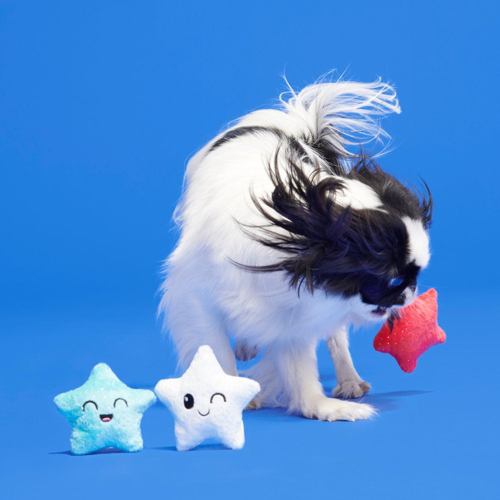 BARK Star-Spangled Squeaks - 3 Yankee Doodle Dog Toys, Includes 3 Squeakers, XS-S Dogs Animals & Pet Supplies > Pet Supplies > Dog Supplies > Dog Toys BARK   