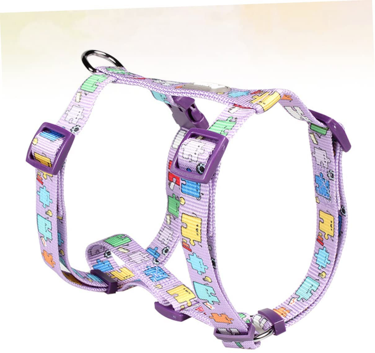 Balacoo Drawstrings Suspender Rabbit Harness Dog Harness Vest Outdoor Cat Harness Pet Dog Collar Pet Supplies Leashes Bridle Pet Pulling Rope Pet Traction Strap Pet Pulling Strap Purple Animals & Pet Supplies > Pet Supplies > Dog Supplies > Dog Apparel Balacoo   