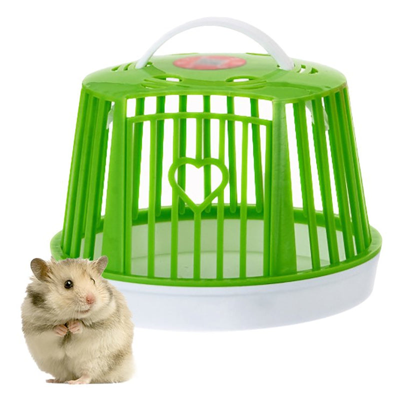 Bangcool Hamster Cage Single Layer Portable Hamster Habitat Pet Cage for Small Animals Animals & Pet Supplies > Pet Supplies > Small Animal Supplies > Small Animal Habitats & Cages Bangcool   